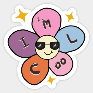 I’m so cool Sticker